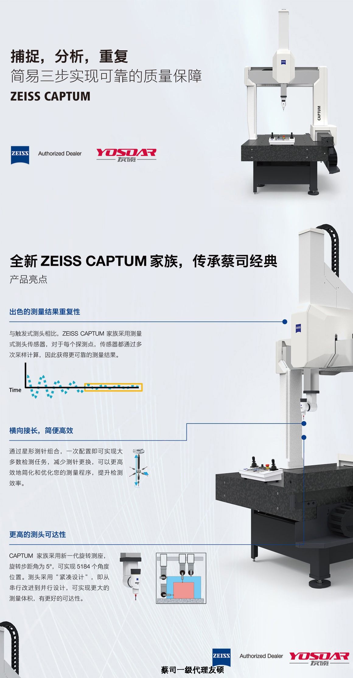 宁夏蔡司宁夏三坐标CAPTUM